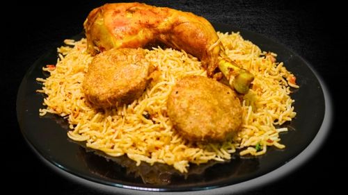 Pulao with Steam Roast